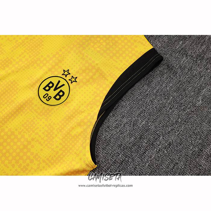 Camiseta de Entrenamiento Borussia Dortmund 2025-2026 Sin Mangas Amarillo